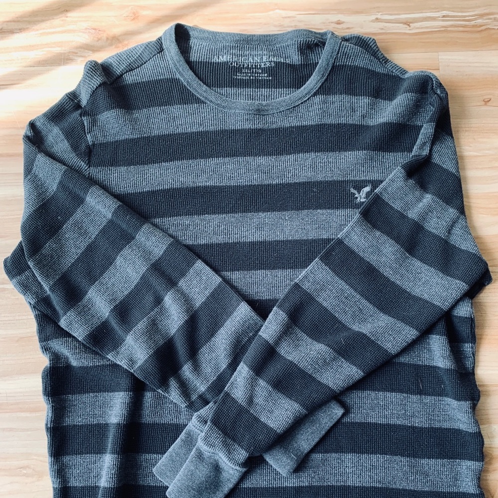 American Eagle Striped Thermal